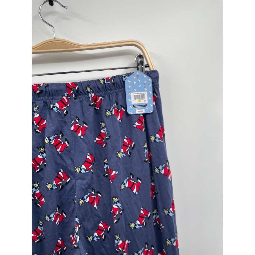 Goat‎ USA Lounge Pants Mens Santa Printed Drawstring Waist NWT - Picture 4 of 11
